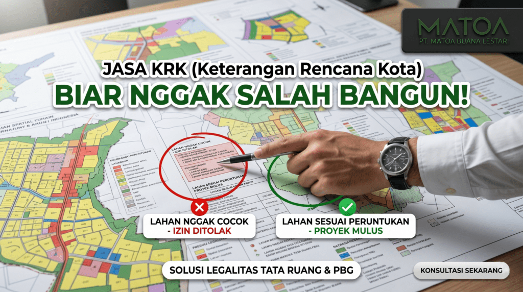 jasa krk (keterangan rencana kota)​