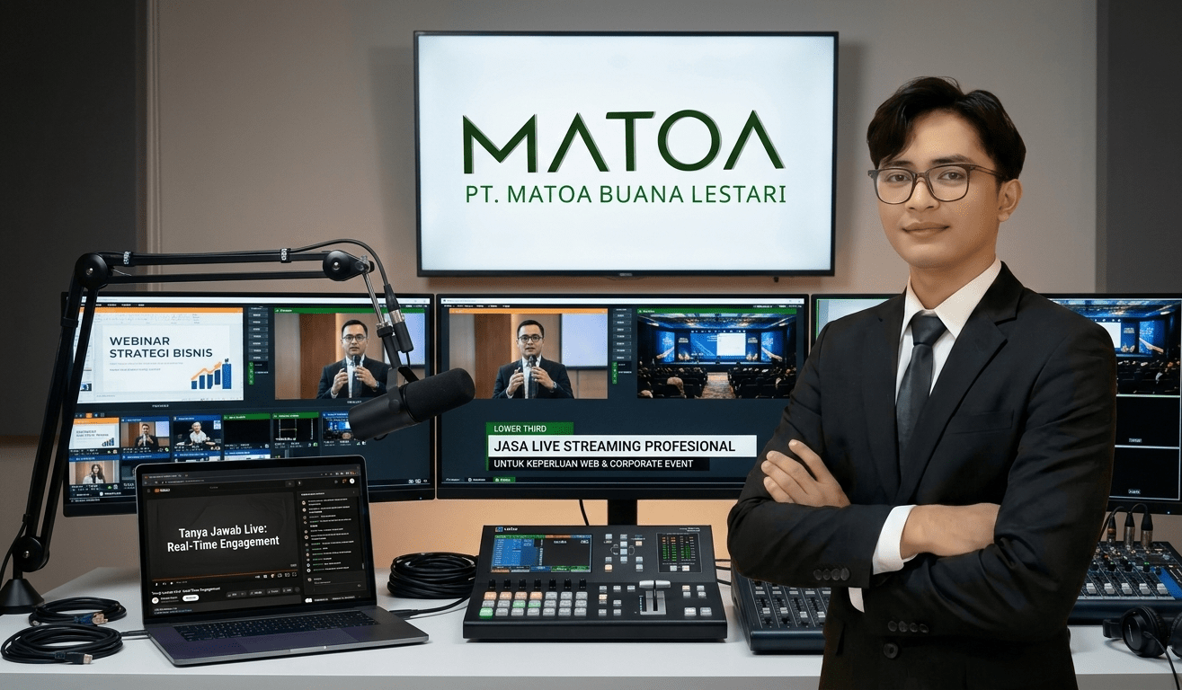jasa live streaming profesional terpercaya