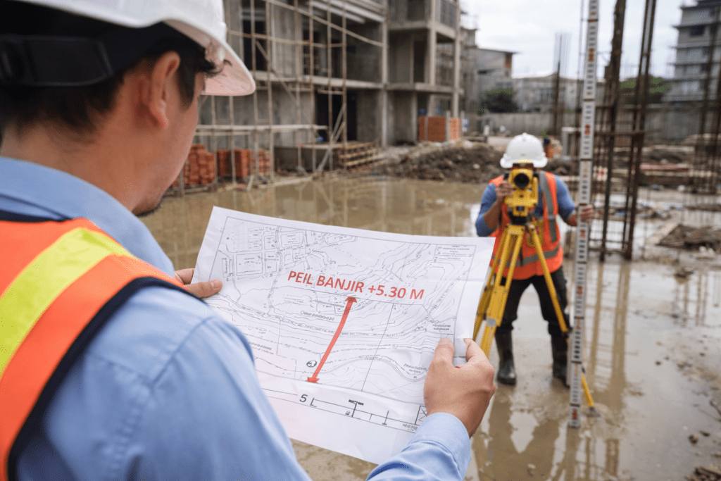 jasa peil banjir profesional & terpercaya​