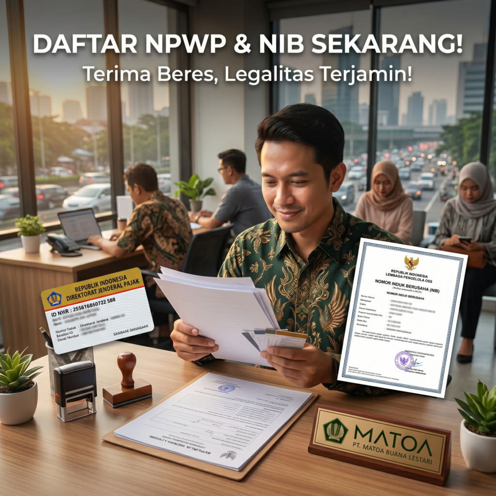 jasa pengurusan npwp & nib