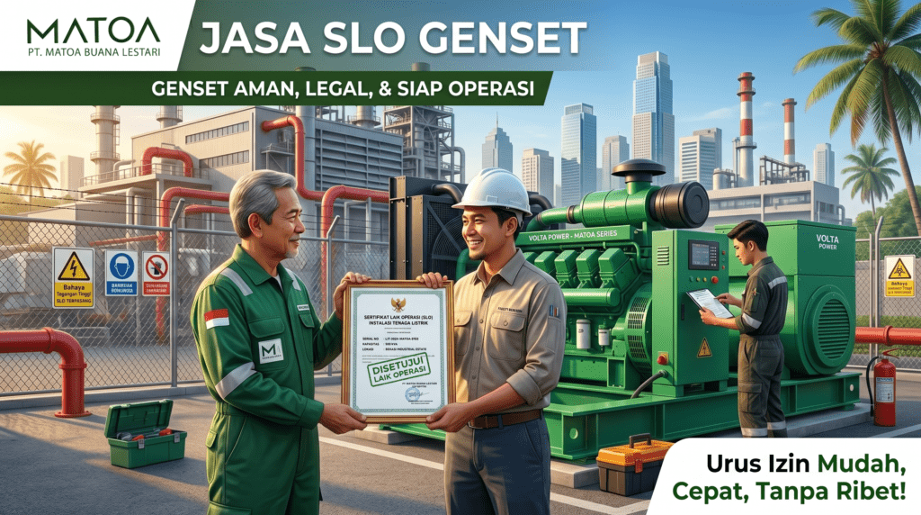 jasa slo genset (sertifikat laik operasi genset)
