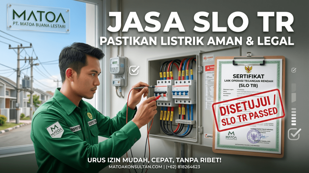 Jasa SLO TR (Sertifikat Laik Operasi Tegangan Rendah) jasa slo tr (sertifikat laik operasi tegangan rendah)