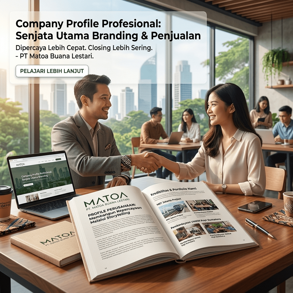 Jasa Pembuatan Company Profile Profesional​