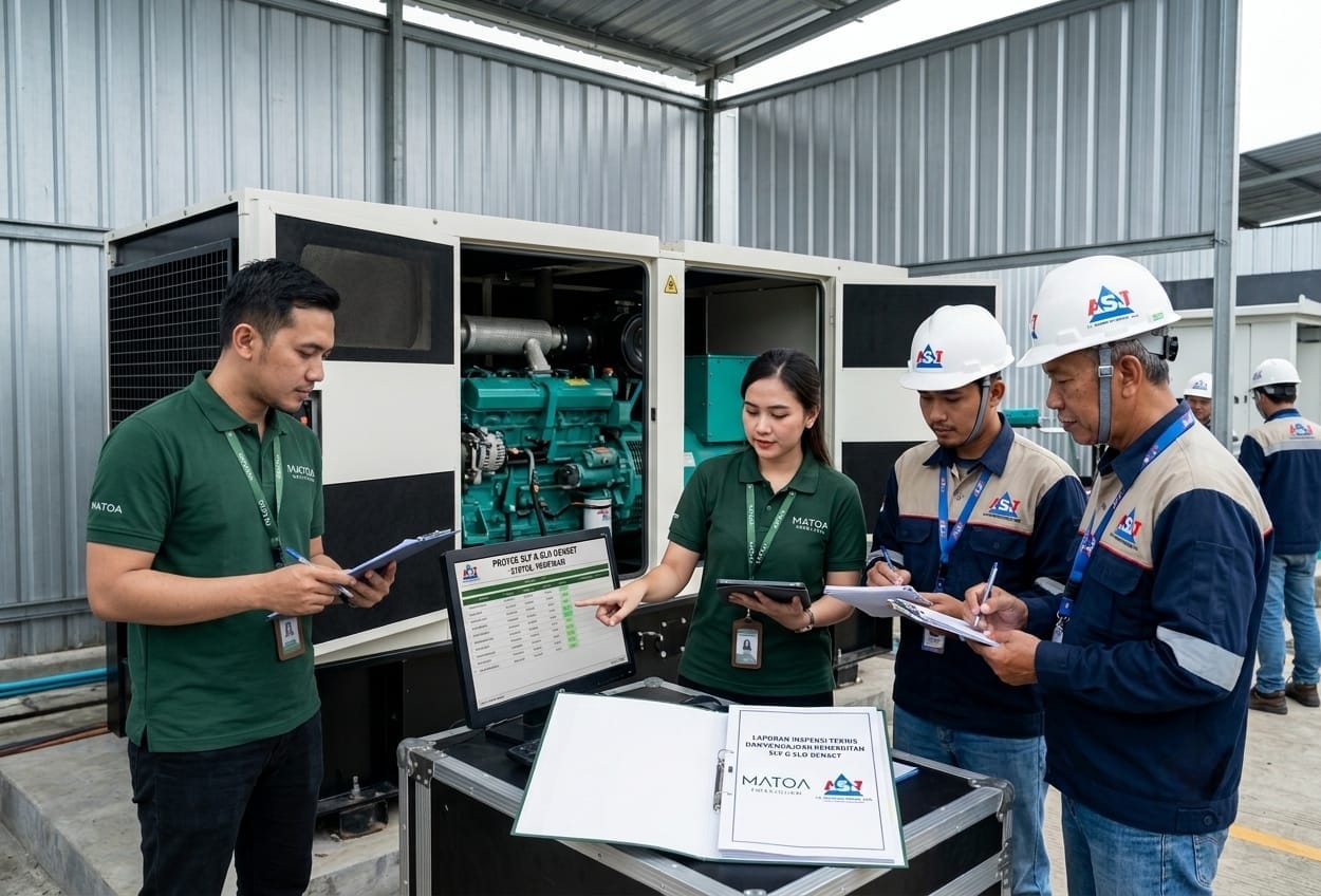 Proyek SLF dan SLO Genset CV Anugerah Srandil Jaya